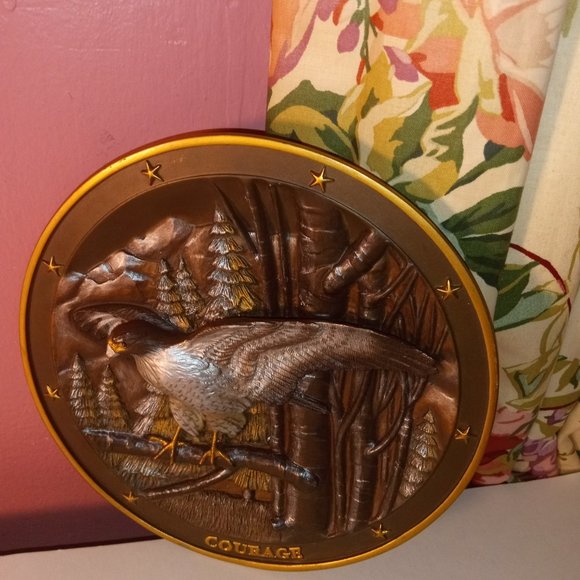 BRADFORD EXCHANGE "SPIRIT OF COURAGE" TO DECORATE YOUR LOVED ONE'S COURAGE DECOR - Picture 6 of 10